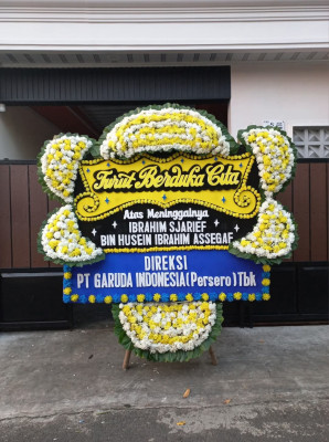 Papan Bunga Duka di Empanang