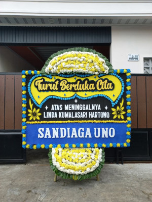 Papan Bunga Duka di Empanang
